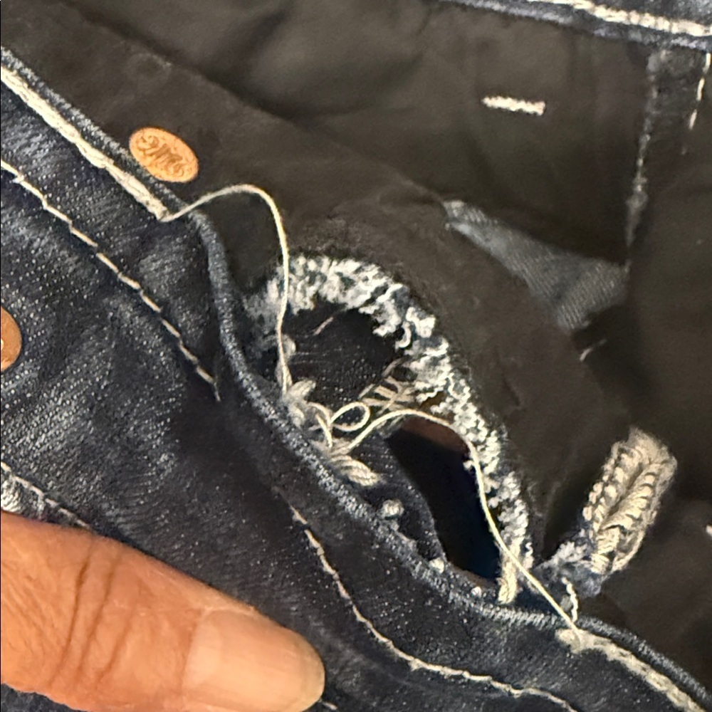 Miss Me Women's Dark Blue Jeans - Picture 15 of 16